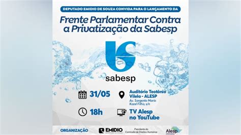 Apu Apoia Lançamento Da Frente Parlamentar Contra A Privatização Da