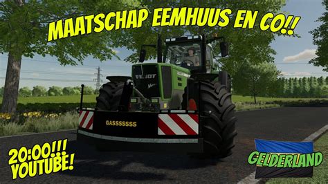 Farming Simulator Gelderland Nieuwe Fendt Maatschap Eemhuus