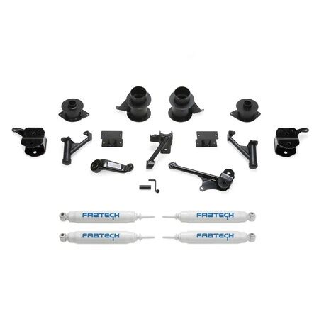 Fabtech 14 15 RAM 2500 4WD 5IN SUSPENSION KIT W PERF SHOCKS FTS23053