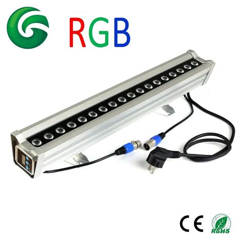 Mm W Rgb Led Wall Washer Light Ip Waterproof Internal Dmx