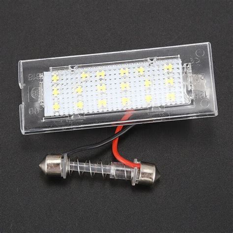 Pair Error LED Number License Plate Lights Lamp For X5 E53 X3 E83 03 10