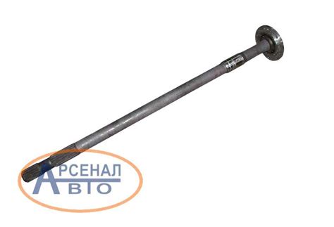 43118-2403069 Полуось КамАЗ-43114, 43118 левая длинная 20 шлицев с ...