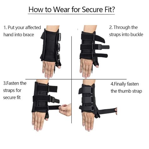 kefit wrist brace  thumb spica splint left hand indonesia ubuy