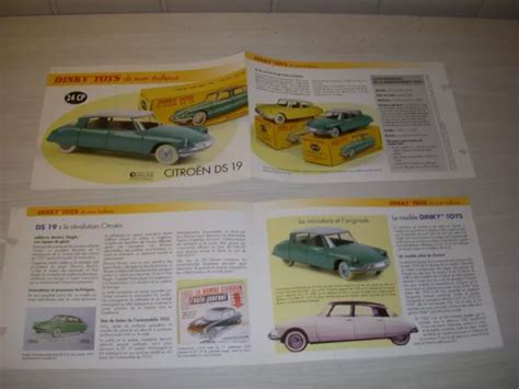 Dinky Toys De Mon Enfance Citroen Ds Pages Format X Cm Eur