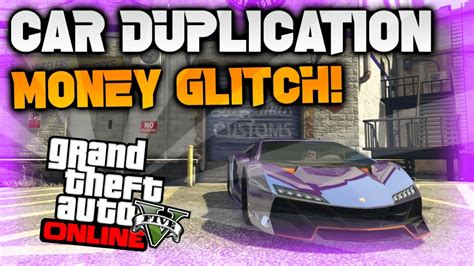 Gta Online New Unlimited Money Glitch Via Car Duplication After