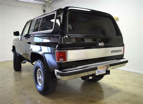 1984 Chevrolet Blazer Silverado 4wd Diesel For Sale