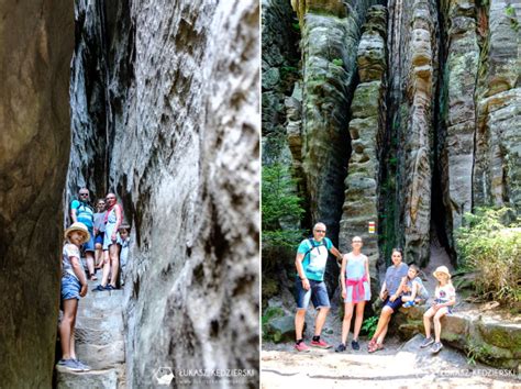 Atrakcje Czeskiego Raju skalne miasta ruiny zamków jaskinia dolomitowa