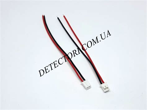 Разъем мама JST PH2.0 2PIN на 2 контакта с проводом 10 см купить в Украине