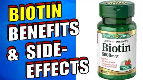 The Benefits Side Effects Of Biotin For Hair Growth Skin Nails Artofit