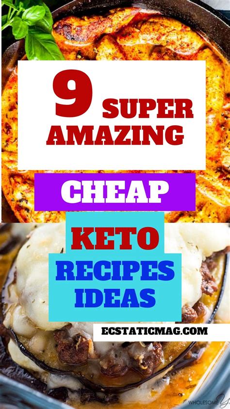 9 Super Amazing Cheap Keto Recipe Ideas [low Carb Keto] Low Carb