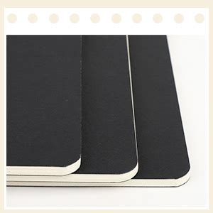 Yarotm Squared Paper Notebook A Pcs Pack A Notebooks Black Hardback