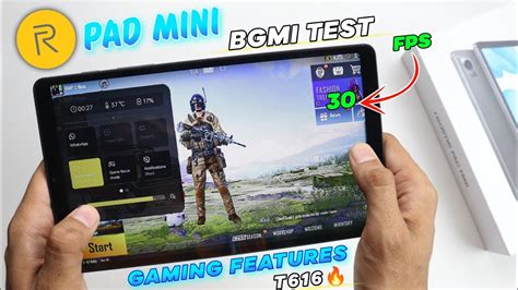 Realme Pad Mini Bgmi Test With Fps Meter Unisoc T Heating And