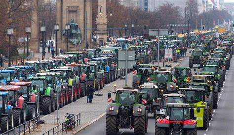 Trecker Demo In Berlin So Verlief Der Gro E Protest Der Bauern In