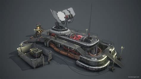 ArtStation - Radar Station: Personal Project - (2015)