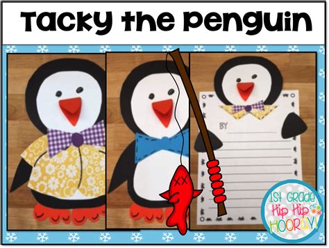 1st Grade Hip Hip Hooray Tacky The Penguin Craft And Activities