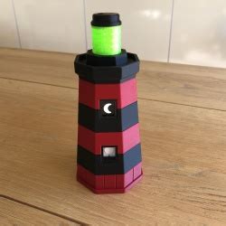 Lunar Lighthouse Puzzle Box