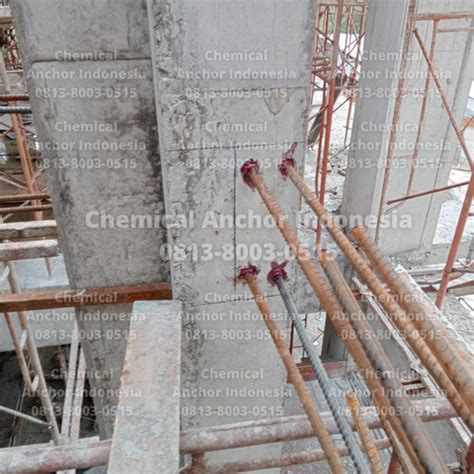 Jual Harga Jasa Pasang Chemical Rebar Stekbar Kota Tangerang