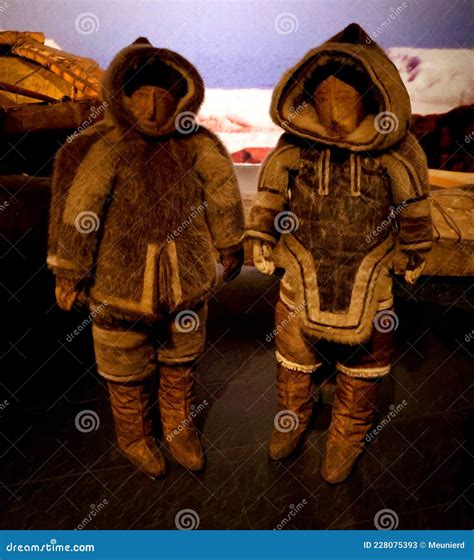 Traditional Inuit Clothing Editorial Photo | CartoonDealer.com #228075367