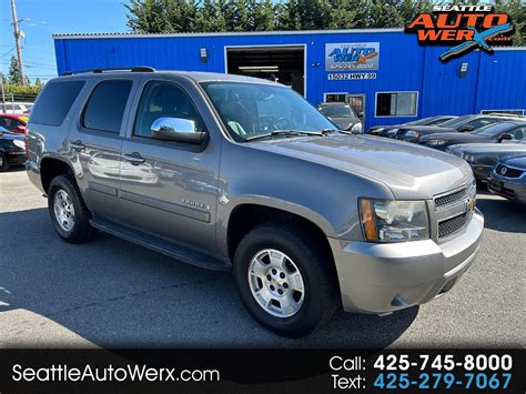 Used Chevrolet Tahoe Wd Dr Lt For Sale In Lynnwood Wa