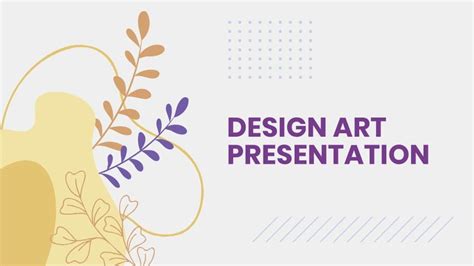 Design Art Presentation in PDF, PowerPoint, Google Slides - Download ...