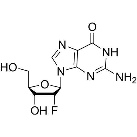 Deoxy Fluoro Alpha D Arabinoguanosine Purine Nucleoside Analog