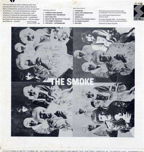 Psychedelic Rocknroll The Smoke The Smoke Psychedelic Sunshine Us