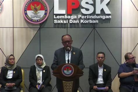 LPSK Terima 10 Pengajuan Perlindungan Saksi Dalam Kasus Pembunuhan Vina