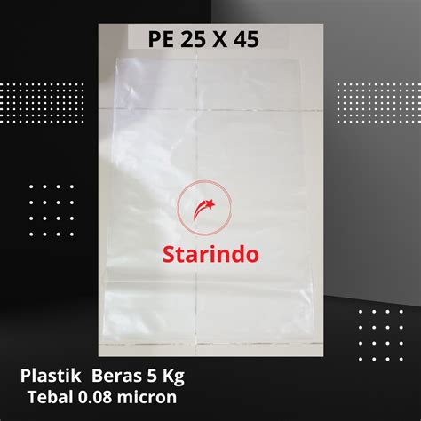 Jual Plastik Beras PE 5 Kg Tebal Eceran Shopee Indonesia