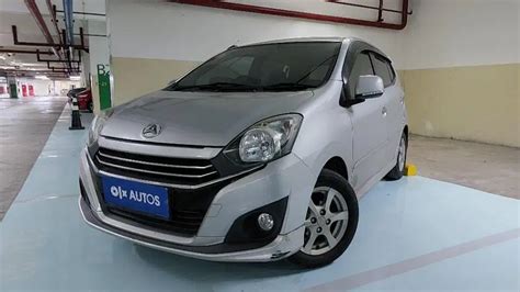 Olxmobbi Daihatsu Ayla X Bensin Mt Silver Mobil Bekas