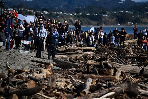 Biden News President Assesses Storm Damage In California As Classified