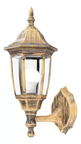 Lampara Led Exterior Pared Farol Decorativo Espa Ol Vintage Mercadolibre