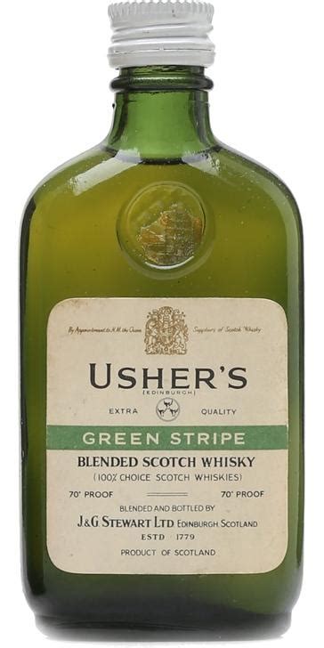 Ushers Green Stripe Ratings And Reviews Whiskybase