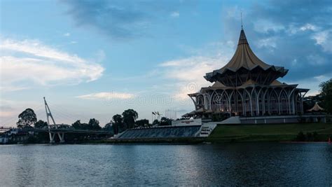 Dewan Undangan Negeri Sarawak Editorial Stock Photo Image Of Skysline