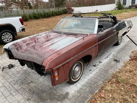 1969 Chevrolet Impala Convertible Convertible Black RWD Automatic For Sale