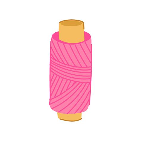 needle thread spool cartoon illustration 48797902 Vector Art at Vecteezy