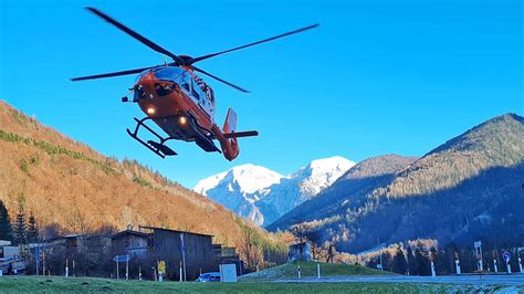 Bergwacht Ramsau Und Hubschrauber Christoph 14 Retten Drei