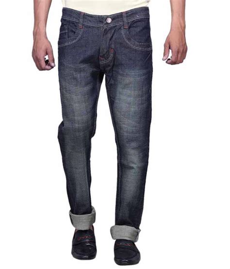 X Cross Blue Denim Regular Fit Jeans For Men Buy X Cross Blue Denim