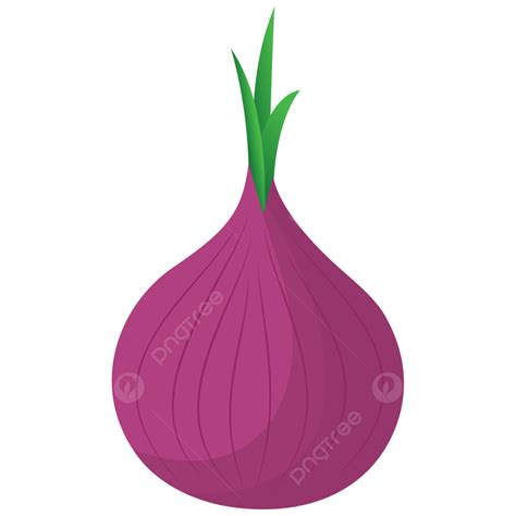 Gambar Vektor Clipart Bawang Merah Bawang Merah Bahan Dapur Vektor