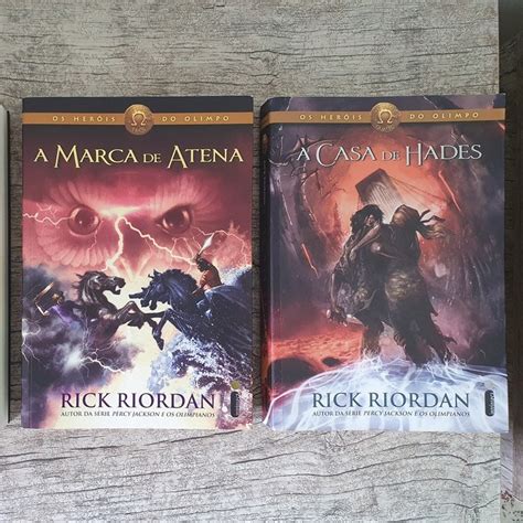 Livros A Marca De Atena E A Casa De Hades Rick Riordan Shopee Brasil