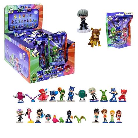 24 Pack Pj Masks Pyjama Heroes Figures Blind Bag Series 5 Fruugo Us