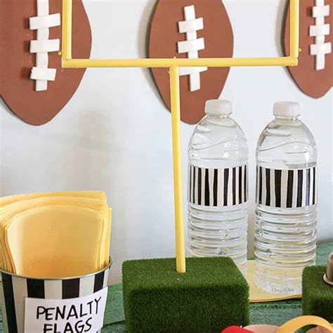 DIY Superbowl party decor — easy and affordable ideas for your party!