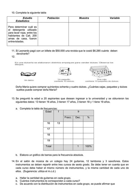 Plan De Superacion Grado Sexto 2012 PDF