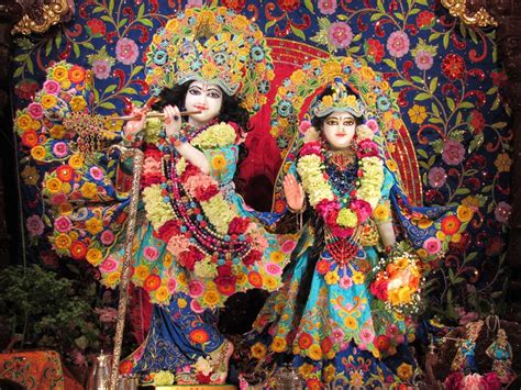 Iskcon Chicago Deity Darshan July Flickr