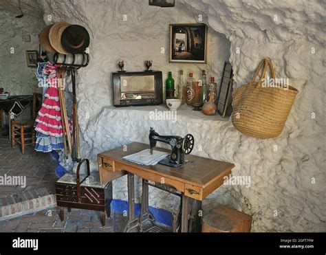 Sacromonte Caves Museum In Granada Andalusia Spain Stock Photo Alamy