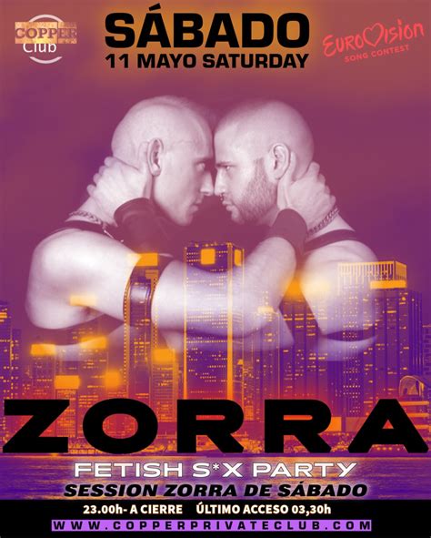 FETISH SEX PARTY ZORRA LA SESSIÓN MÁS ZORRA TODAVIA DEL SÁBADO EUROVISIÓN 2024 Copper