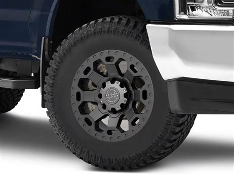 Black Rhino F Super Duty Warlord Matte Gunmetal Lug Wheel X