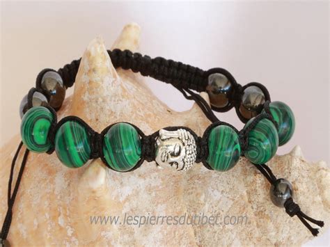 Avis De Stephane Rr Sur Bracelet Shamballa Tib Tain Pierre Malachite