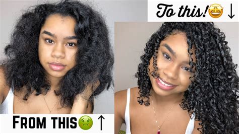 Super Defined Wash N Go Transitioning Hair Friendly YouTube