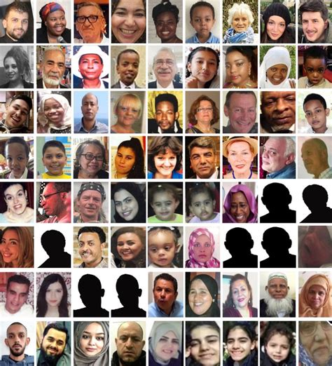 Names Of 72 Victims Of Grenfell Tower Disaster Read Out At Poignant