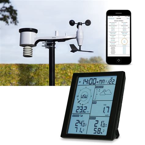 Alecto WS5200 Professioneel 6 In 1 Wifi Weerstation Met App En